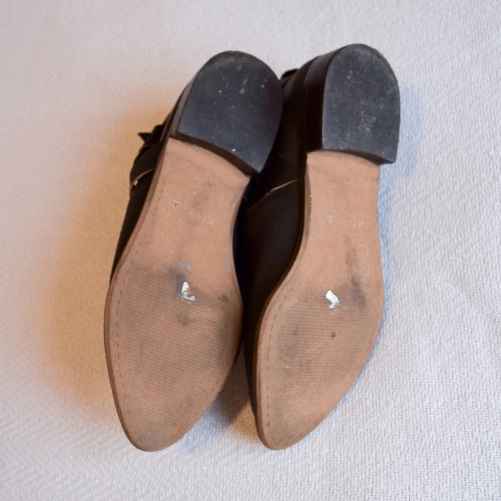 Kelsi Dagger Brooklyn Ashton ankle tie boots in dark navy - Picture 5 of 6